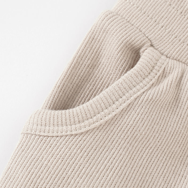 Ribbed Organic Cotton 2 Piece Set