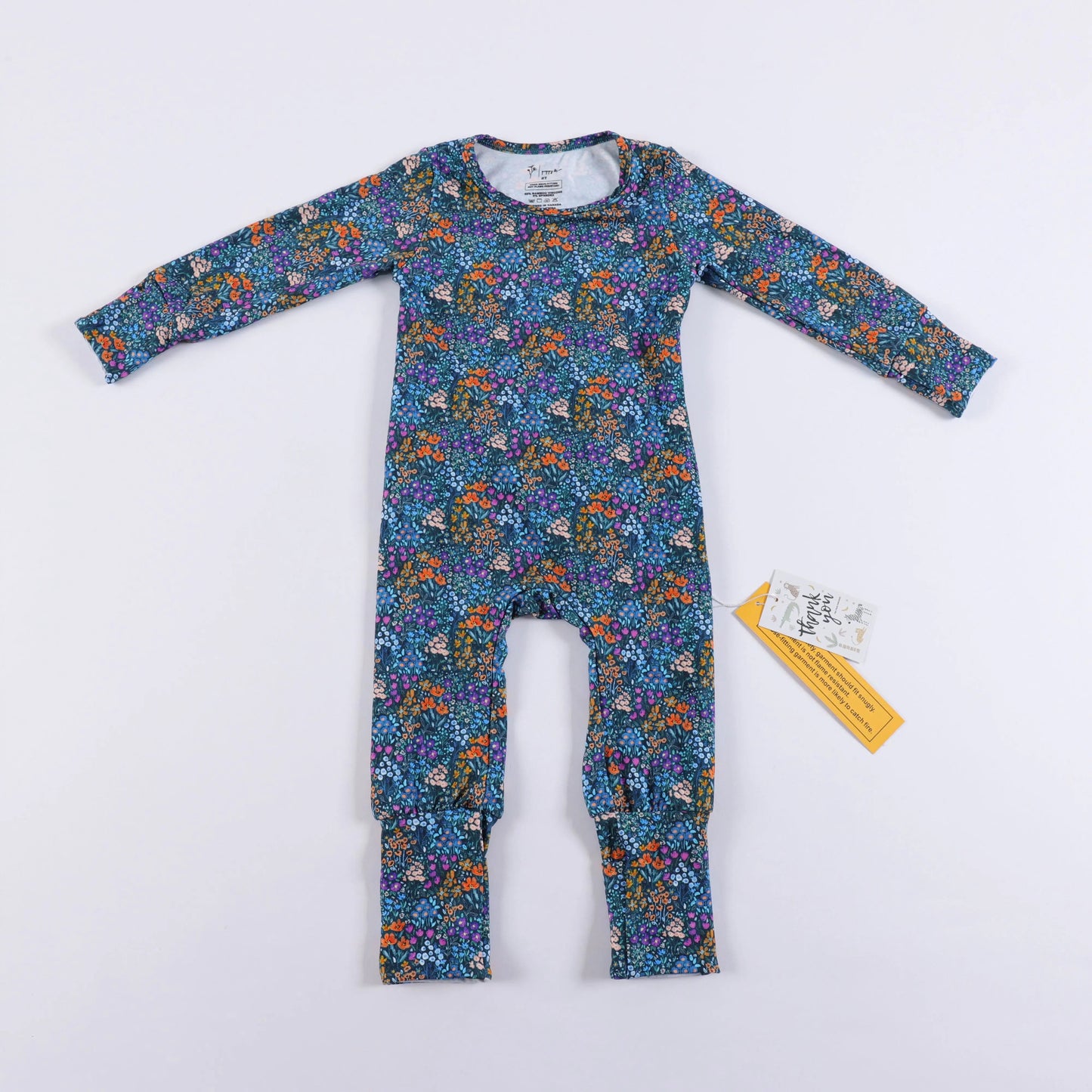 Teal Meadow Revolutionary Romper