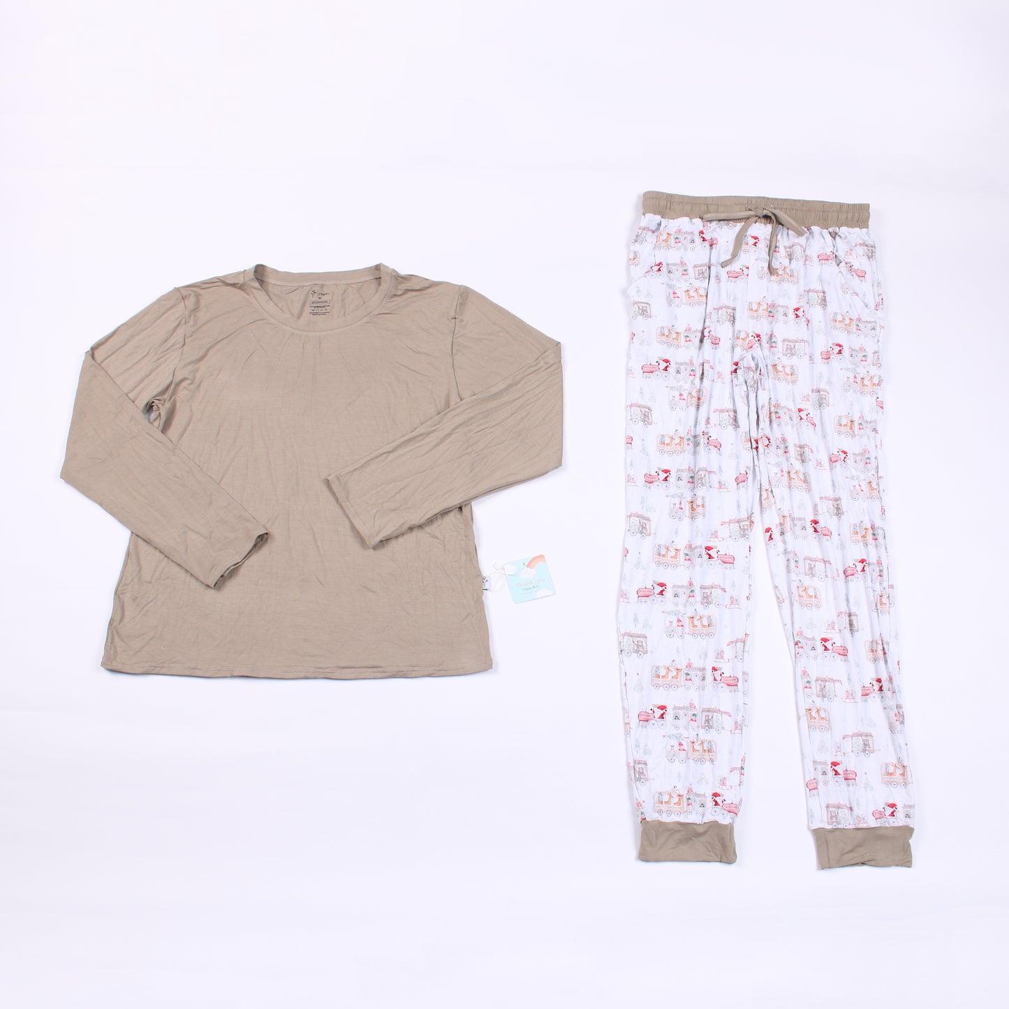 All Aboard Adult PJS (Long Sleeve)