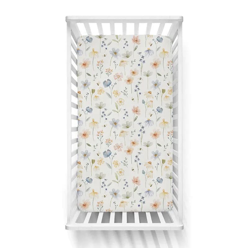 In Bloom Crib Sheets