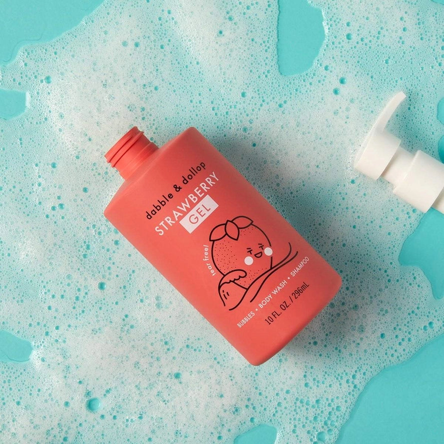 Tear-Free Shampoo, Body Wash & Bubbles - Strawberry