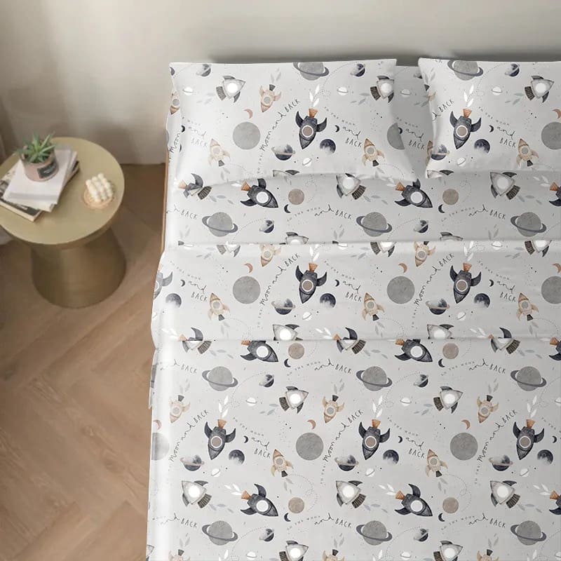 To the Moon Pillow Cases