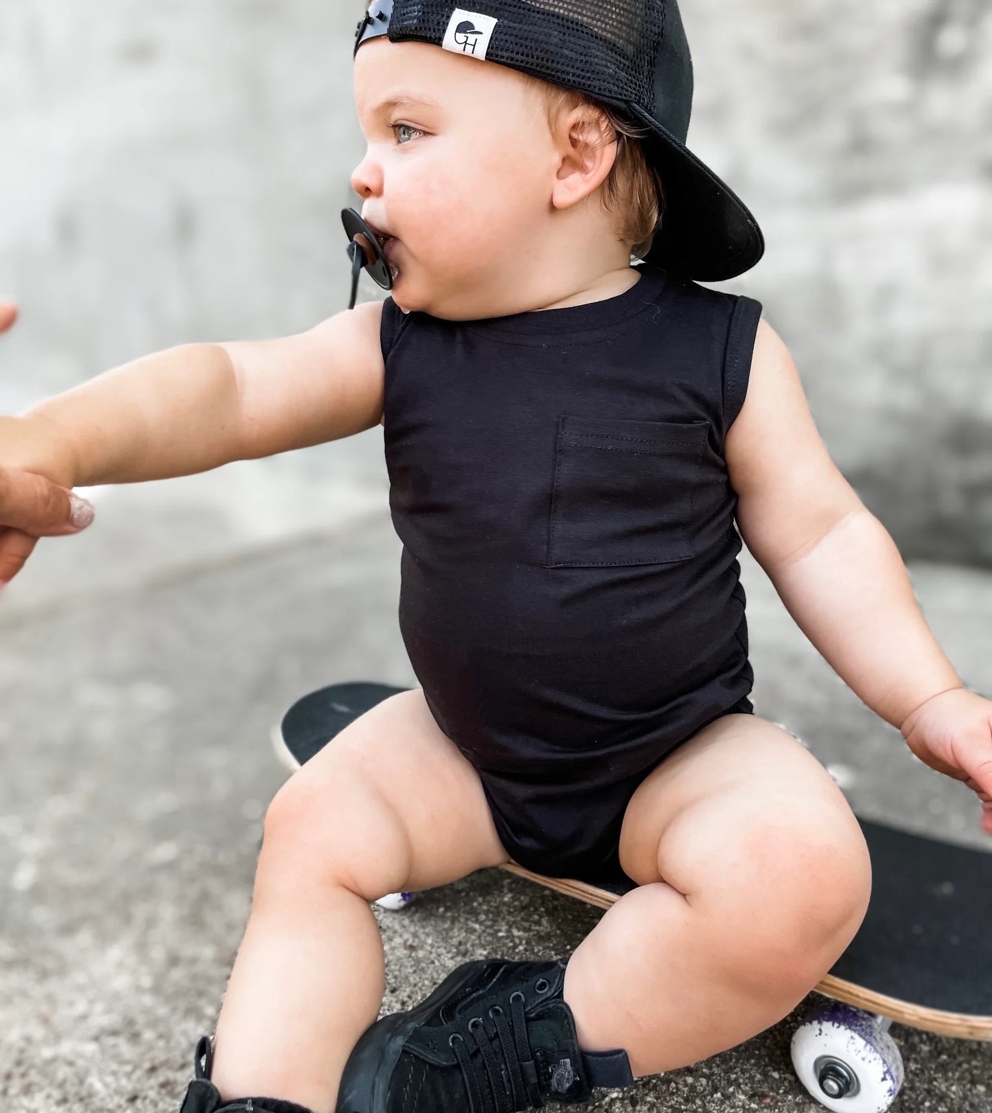 Black Diaper Shirt