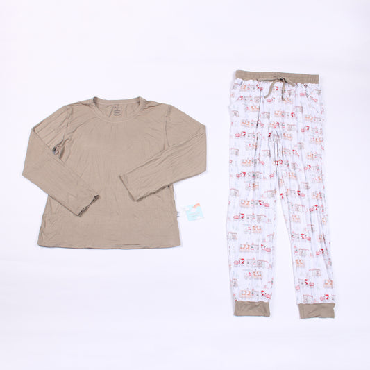 All Aboard Adult PJS (Long Sleeve)