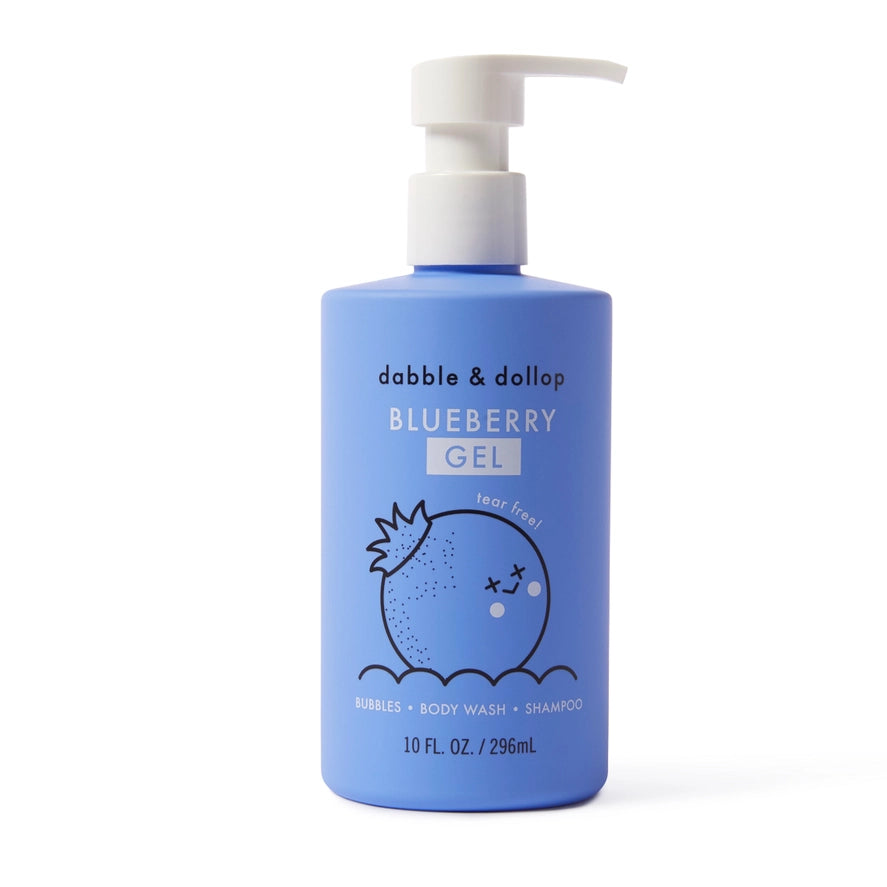 Tear-Free Shampoo, Body Wash, & Bubbles - Blueberry
