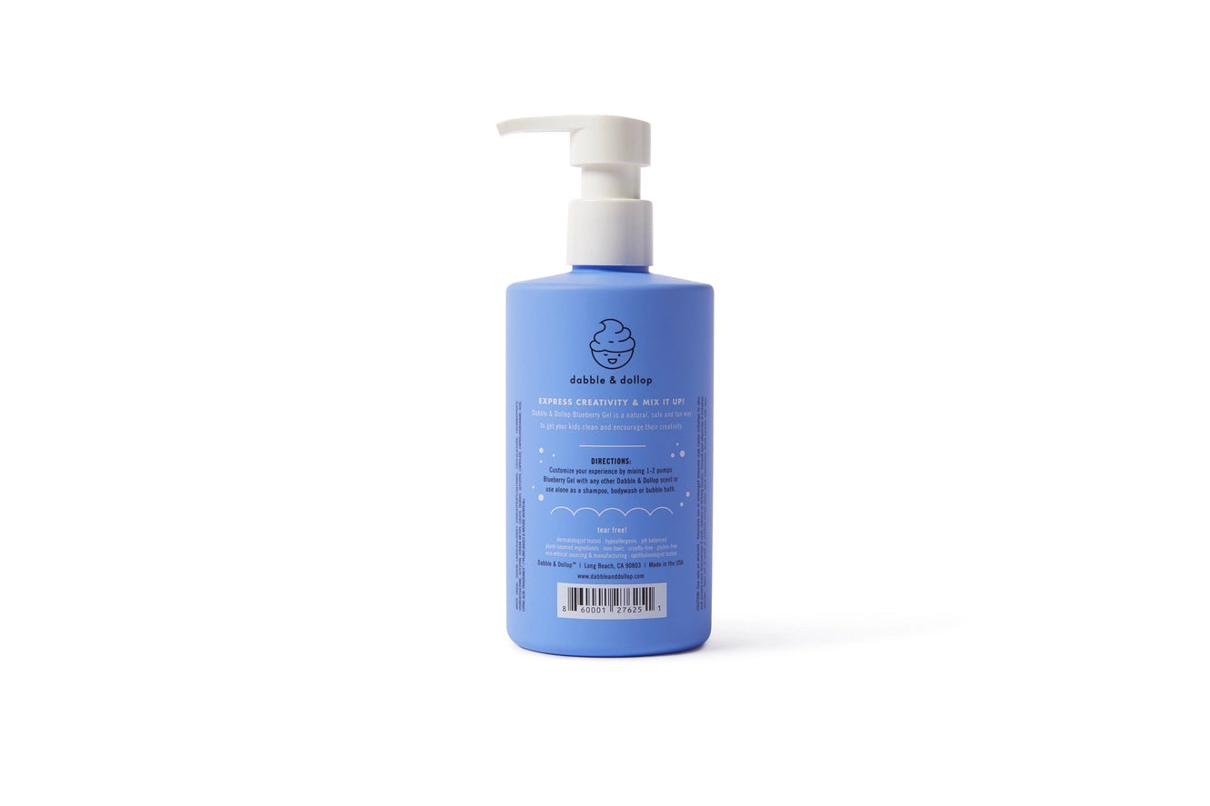 Tear-Free Shampoo, Body Wash, & Bubbles - Blueberry