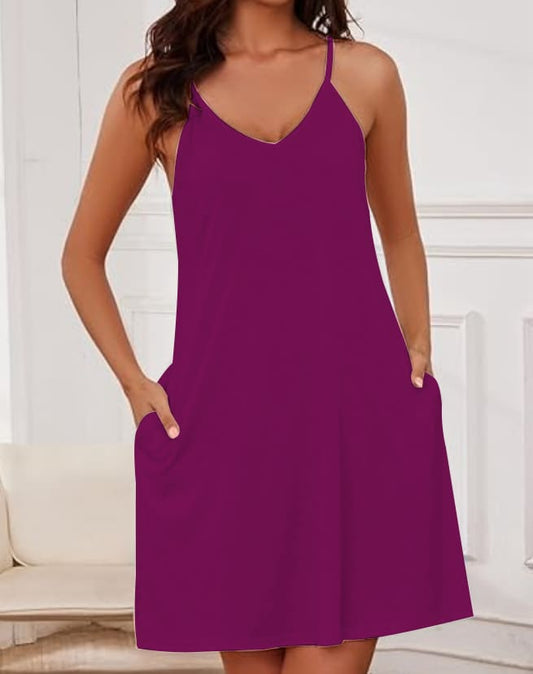 Burgundy Bliss Nightgown