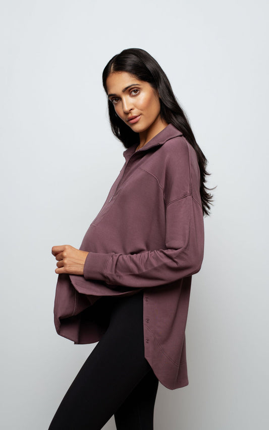 Emmy Maternity Half Zip