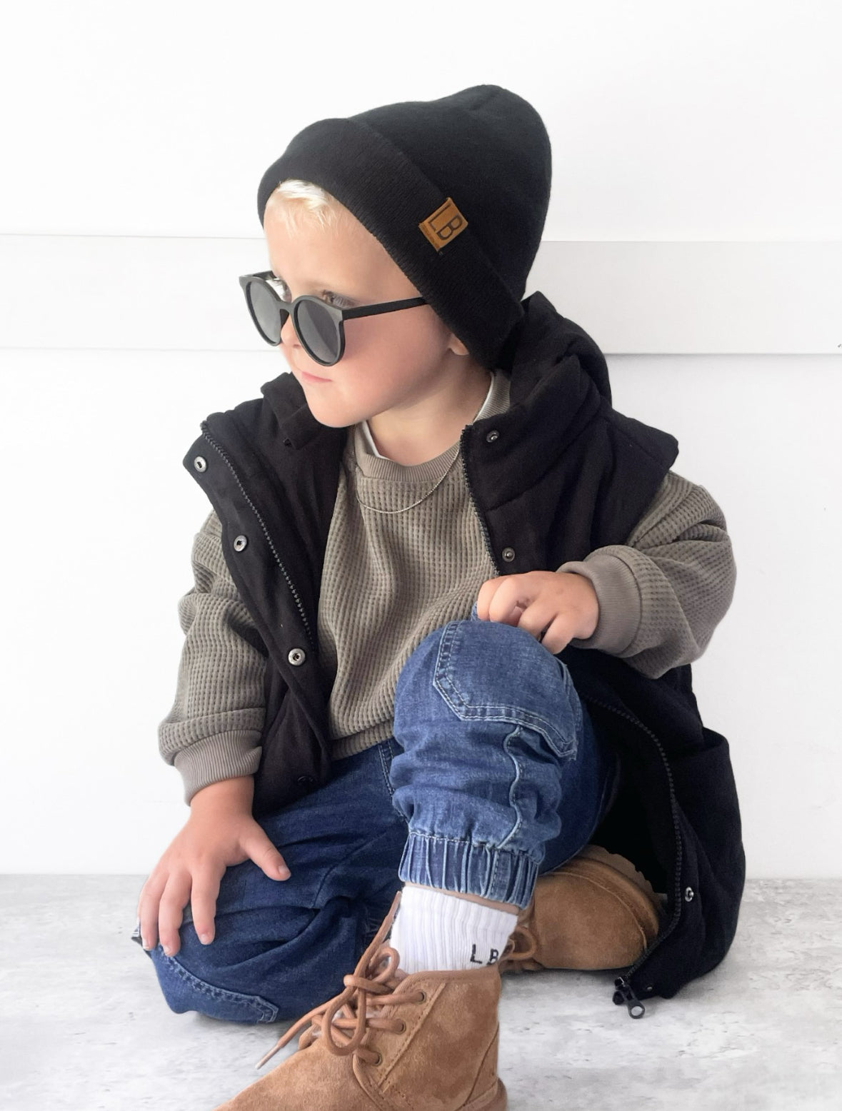 Black Beanie
