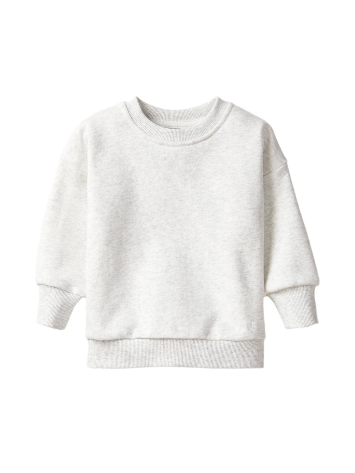 Elevated Crew - Light Heather Grey