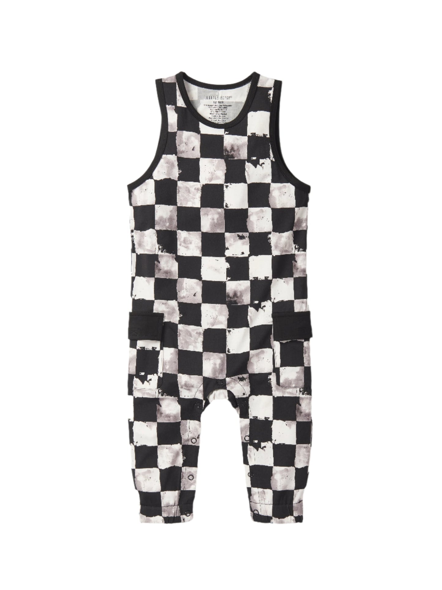 Checkered Romper