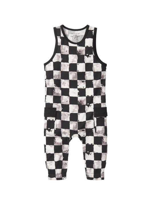 Checkered Romper