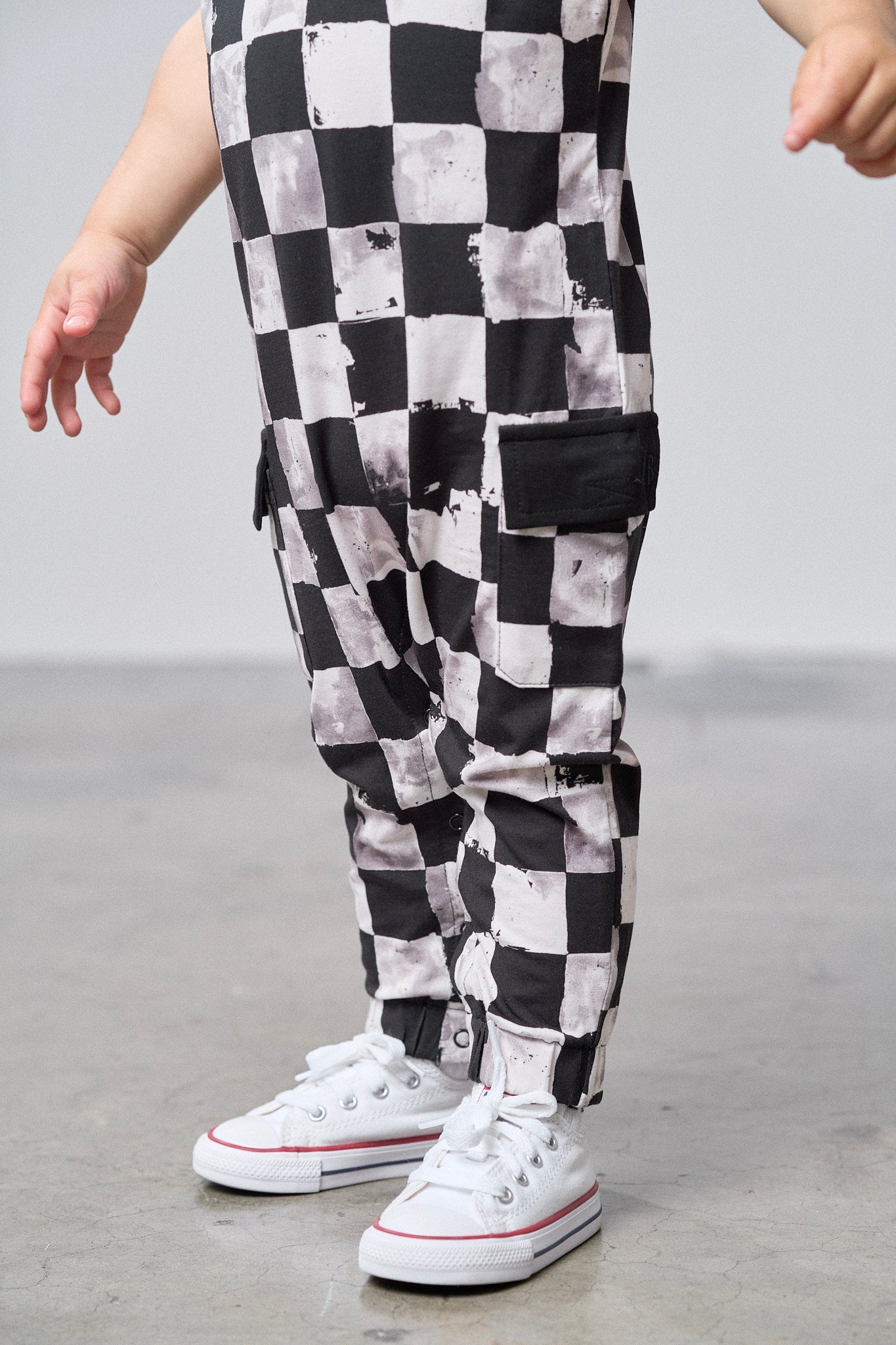Checkered Romper
