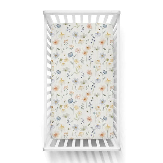 In Bloom Crib Sheets