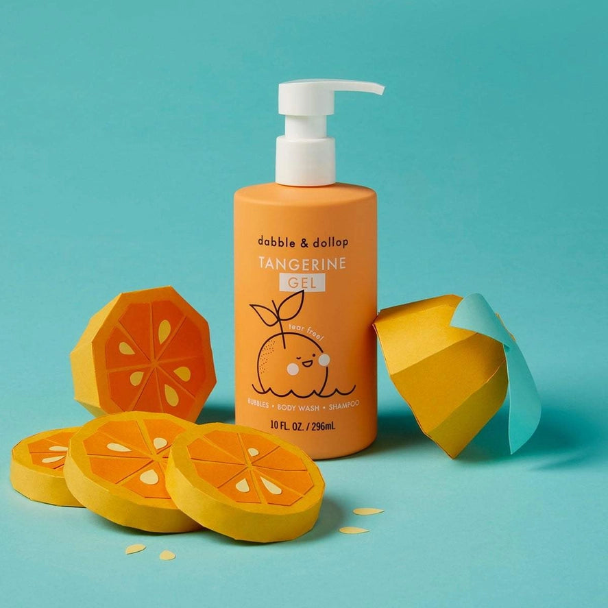 Tear-Free Shampoo, Body Wash, & Bubbles - Tangerine