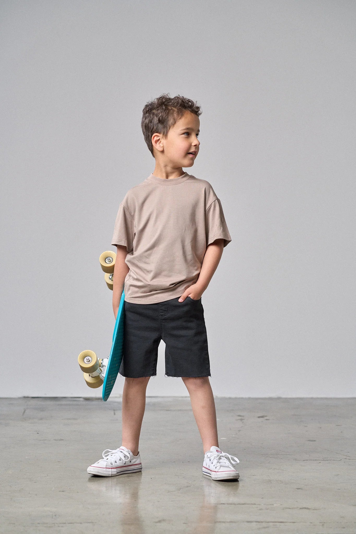 Mushroom Bamboo Oversized Tee