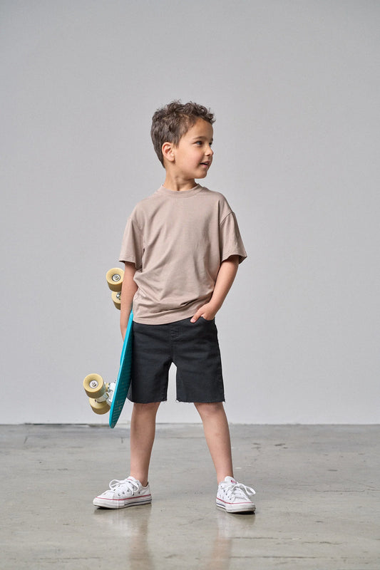 Mushroom Bamboo Oversized Tee
